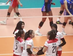 Tim Voli Putri Indonesia Melaju Mulus ke Babak Semifinal AVC Challenge Cup 2023 dengan Kemenangan Telak atas Australia