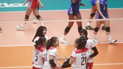 Tim Voli Putri Indonesia Melaju Mulus ke Babak Semifinal AVC Challenge Cup 2023 dengan Kemenangan Telak atas Australia