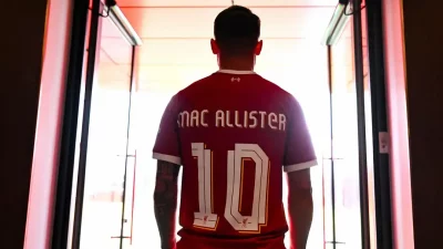 Alexis Mac Allister Bergabung dengan Liverpool: Memilih Nomor 10, Enggan Teruskan Nomor 8 Milik Steven Gerrard