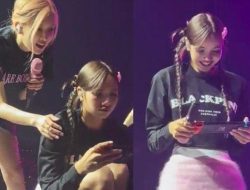 Lisa BLACKPINK Menerima Nintendo Switch dari Penggemar dalam Konser Melbourne: Ada-Ada Saja, Gemes!