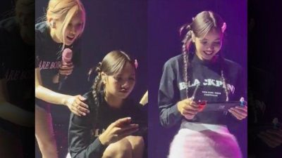 Lisa BLACKPINK Menerima Nintendo Switch dari Penggemar dalam Konser Melbourne: Ada-Ada Saja, Gemes!