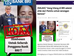 Respons BRI terhadap Viralnya Hoax Penarikan Uang Nasabah